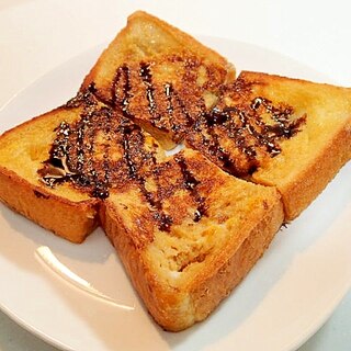 珈琲とチョコのフレンチトースト